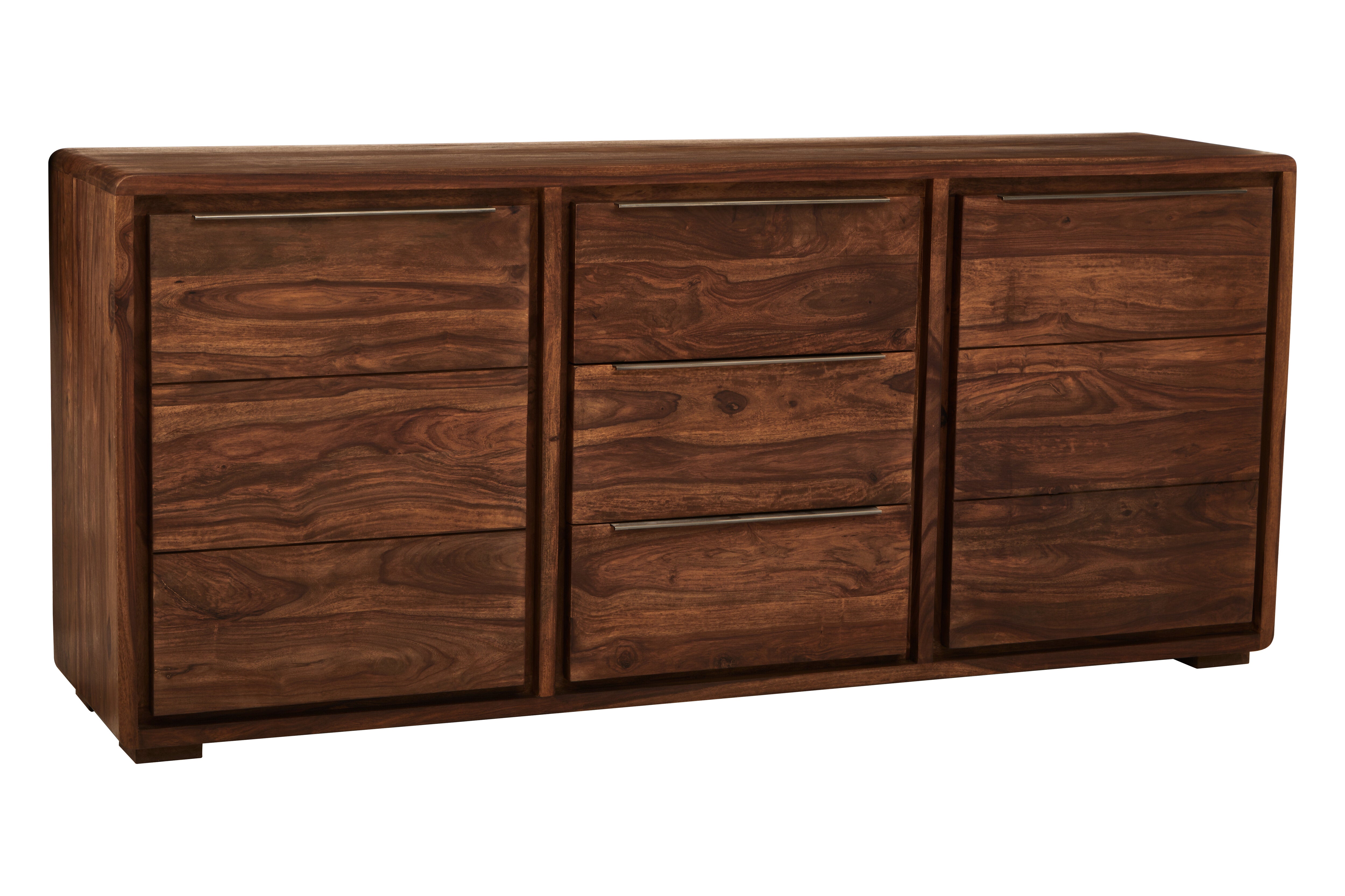 Indo Sheesham & Brown Acacia Wood Sideboard XL